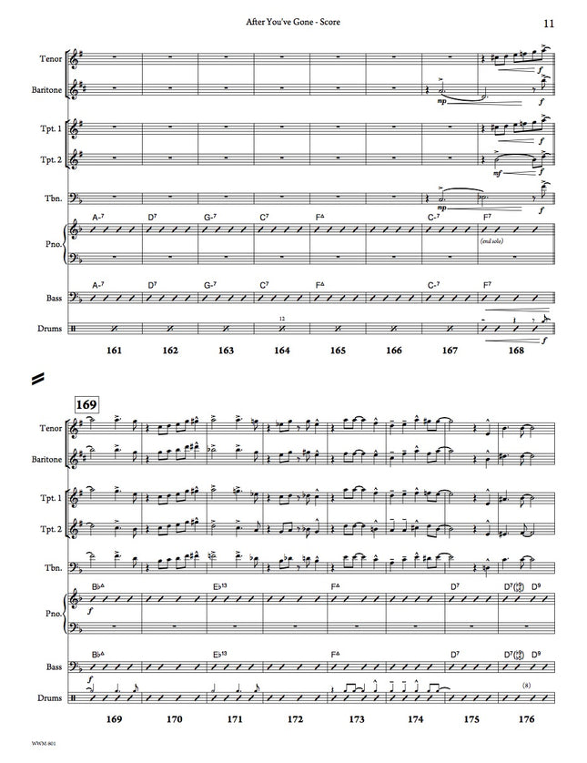 After You've Gone (Octet) - arr. Taylor Donaldson