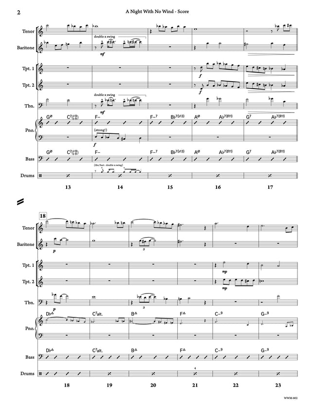 A Night With No Wind (Octet) - Michael Johancsik