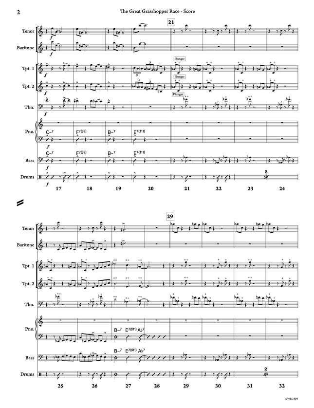 The Great Grasshopper Race (Octet) - Michael Johancsik