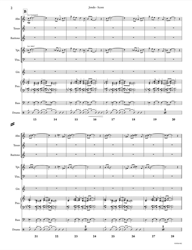 Jondo (Nonet) - Josh Rager