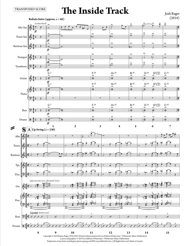 The Inside Track (Nonet) - Josh Rager