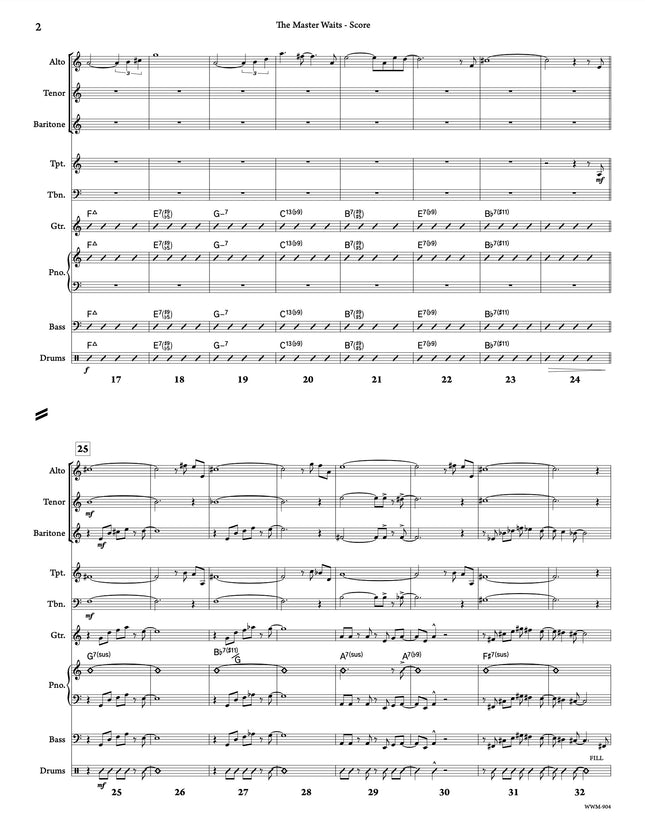 The Master Waits (Nonet) - Josh Rager