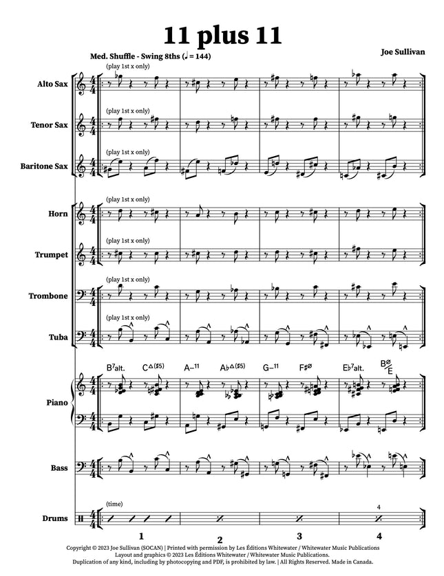 11 plus 11 - Joe Sullivan