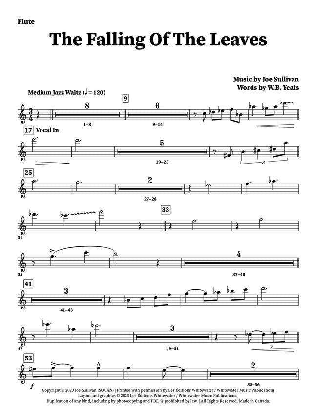 The Falling of the Leaves - Joe Sullivan