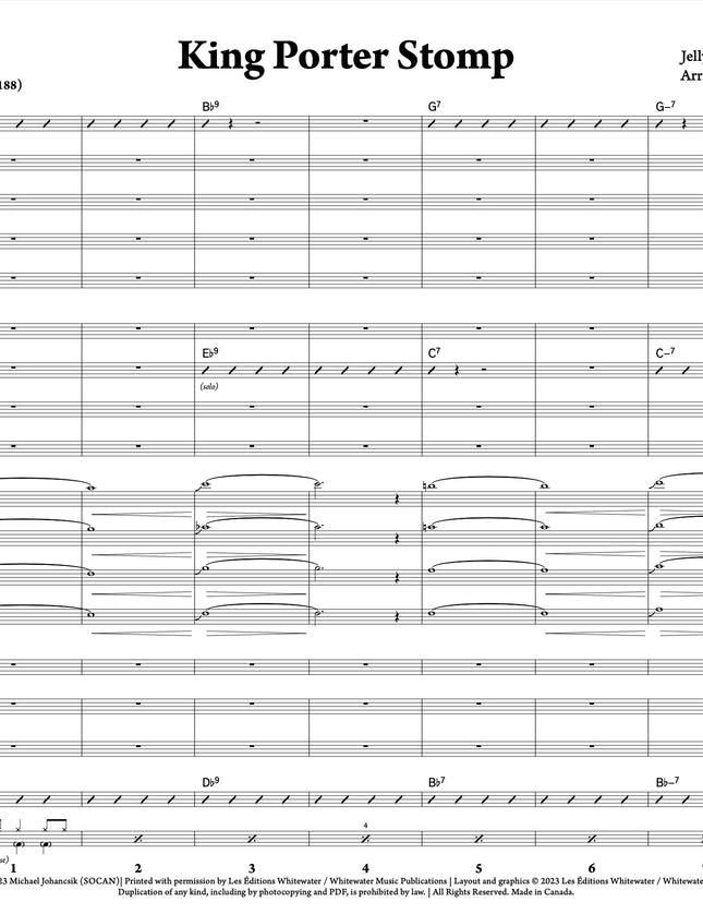 King Porter Stomp - arr. Michael Johancsik