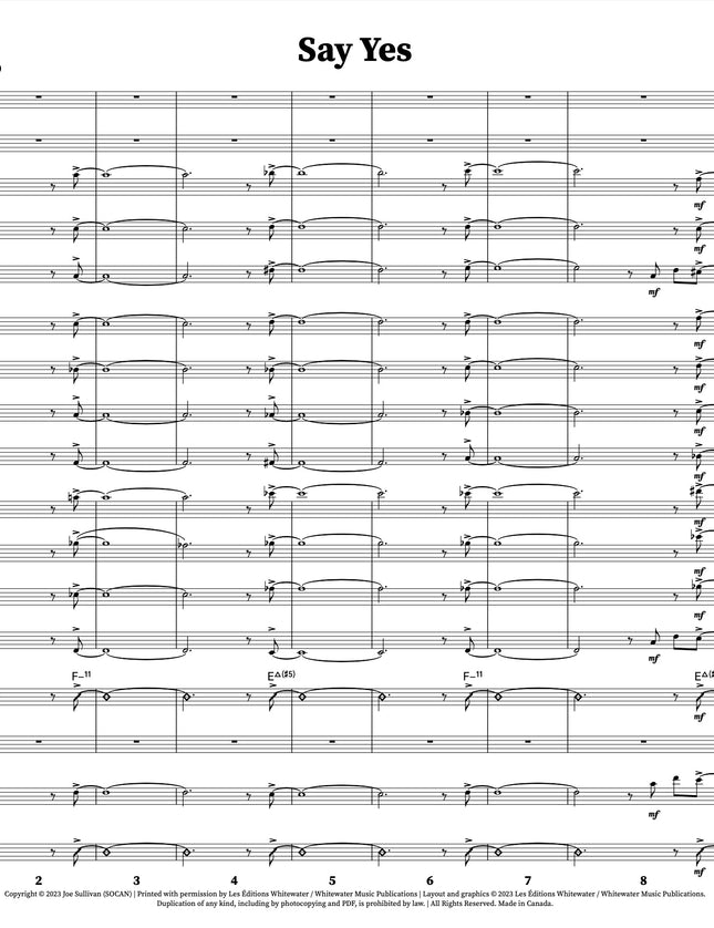 Say Yes - Joe Sullivan
