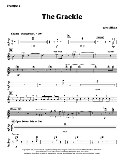 The Grackle - Joe Sullivan