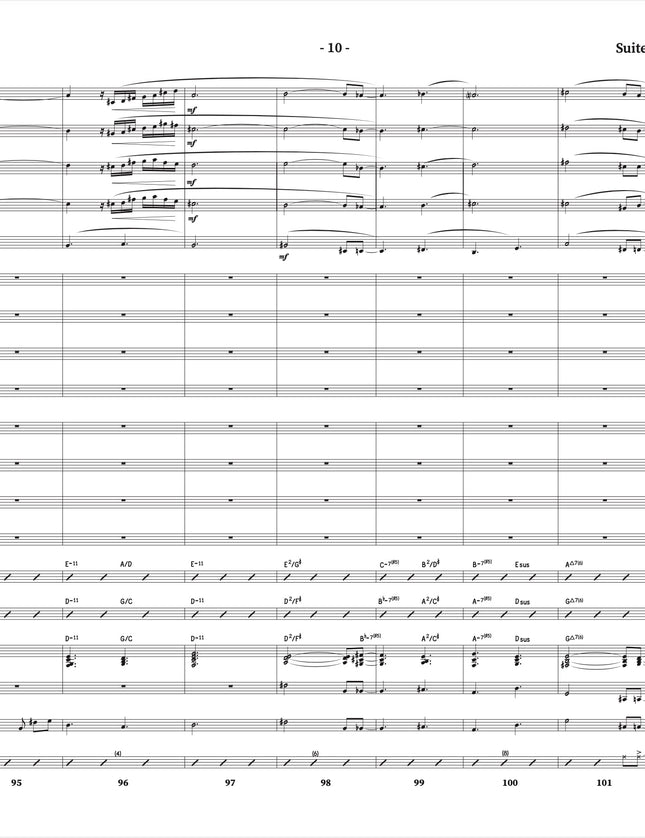 Suite pour clarinette et grand ensemble de jazz - 2. Accointances (Aquaintances) - Yvan Belleau / Kálmán Oláh