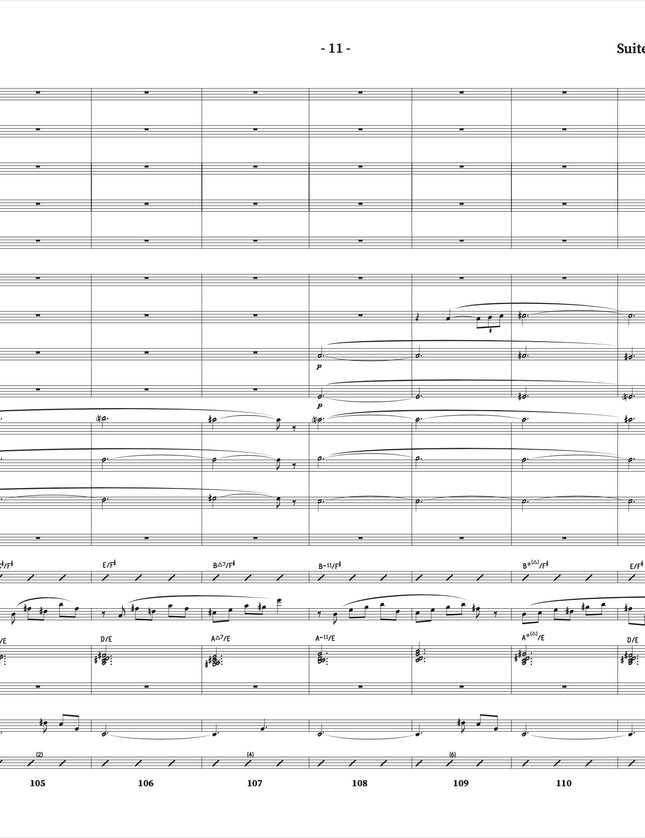 Suite pour clarinette et grand ensemble de jazz - 2. Accointances (Aquaintances) - Yvan Belleau / Kálmán Oláh