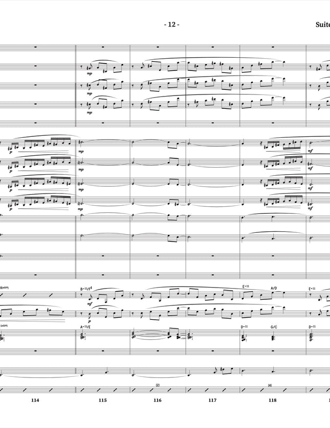 Suite pour clarinette et grand ensemble de jazz - 2. Accointances (Aquaintances) - Yvan Belleau / Kálmán Oláh