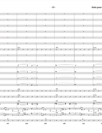 Suite pour clarinette et grand ensemble de jazz - 3. Créative Corporation - Yvan Belleau / Kálmán Oláh