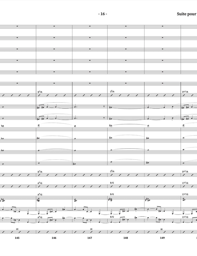 Suite pour clarinette et grand ensemble de jazz - 3. Créative Corporation - Yvan Belleau / Kálmán Oláh
