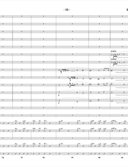 Suite pour clarinette et grand ensemble de jazz - 6. Latence (Latency) - Yvan Belleau / Kálmán Oláh