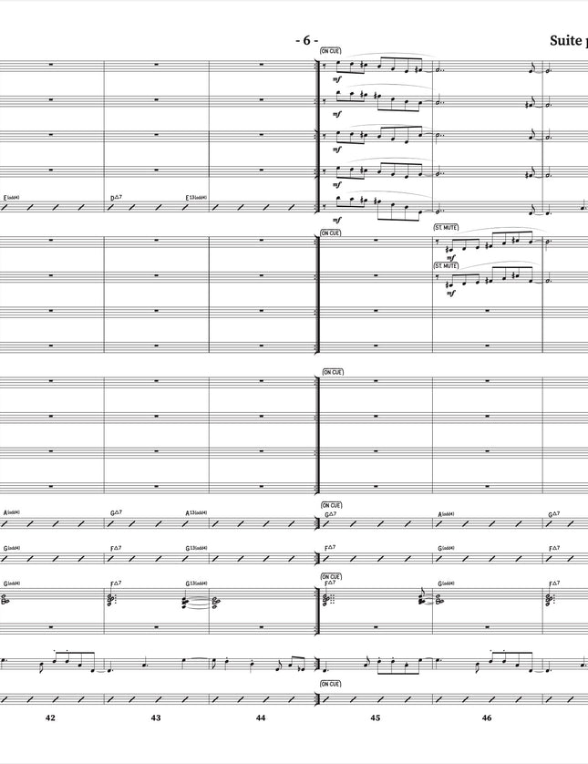 Suite pour clarinette et grand ensemble de jazz - 7. Quintissime - Yvan Belleau / Kálmán Oláh