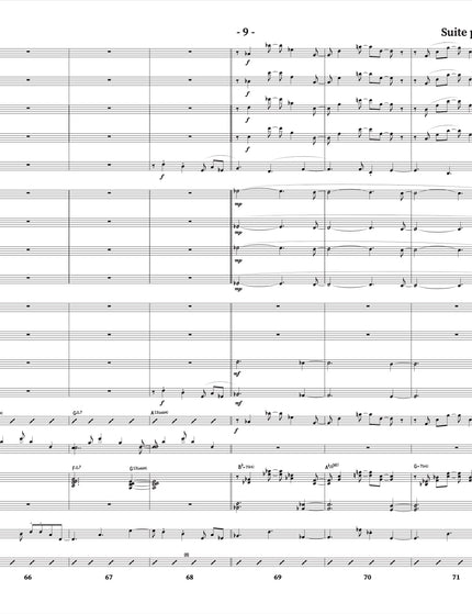 Suite pour clarinette et grand ensemble de jazz - 7. Quintissime - Yvan Belleau / Kálmán Oláh