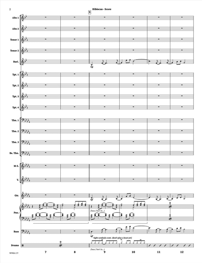 Hibiscus - Geoffrey Keezer (voix arr. Gillian Margot)