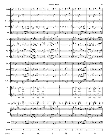 Hibiscus - Geoffrey Keezer (voix arr. Gillian Margot)