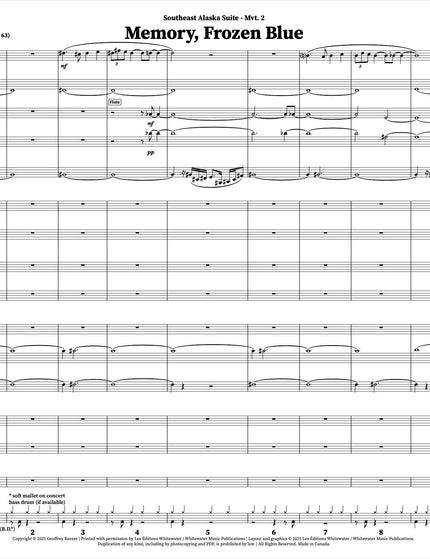 Southeast Alaska Suite: 2. Memory, Frozen Blue - Geoffrey Keezer