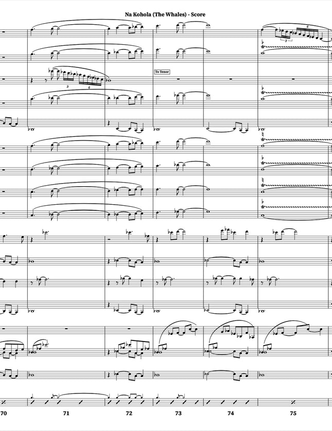 Southeast Alaska Suite: 4. Na Kohola (The Whales) - Geoffrey Keezer