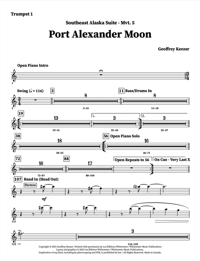 Southeast Alaska Suite: 5. Port Alexander Moon - Geoffrey Keezer