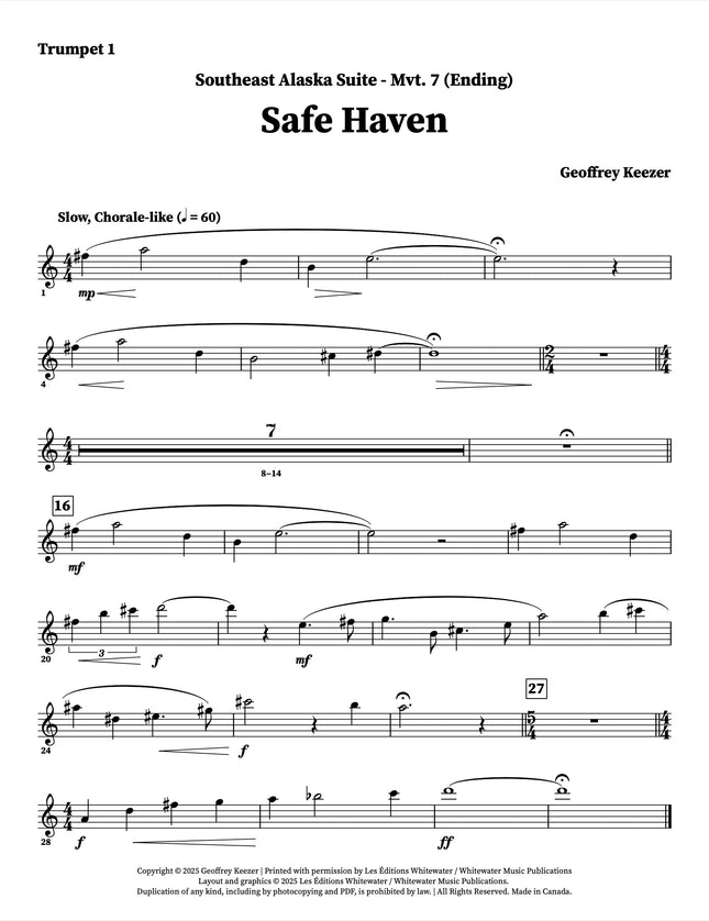 Southeast Alaska Suite: 7. Safe Haven - Geoffrey Keezer