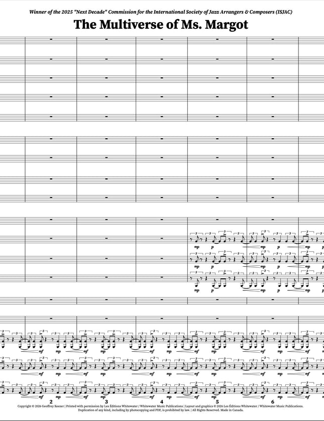 The Multiverse of Ms. Margot - Geoffrey Keezer