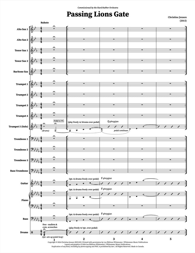 Passing Lions Gate - Christine Jensen