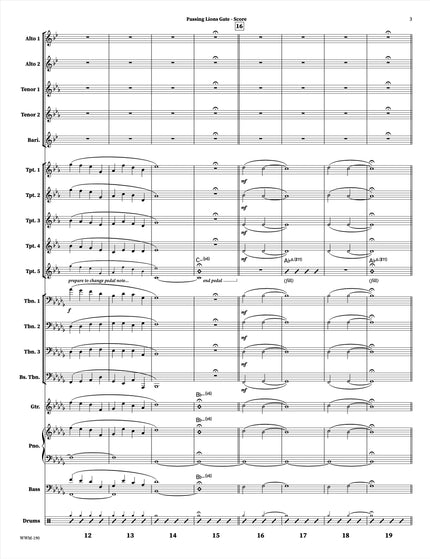 Passing Lions Gate - Christine Jensen