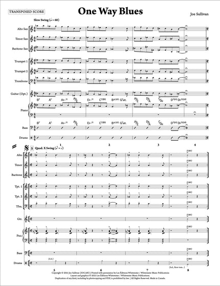 One Way Blues - Joe Sullivan