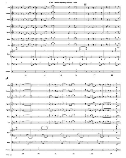 I Can't Give You Anything But Love - arr. Michael Johancsik