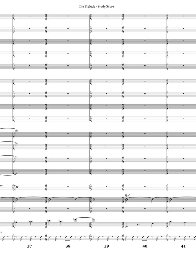 October Suite: 1. The Prelude - Joe Sullivan (Study Score)