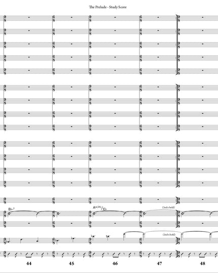 October Suite: 1. The Prelude - Joe Sullivan (Study Score)
