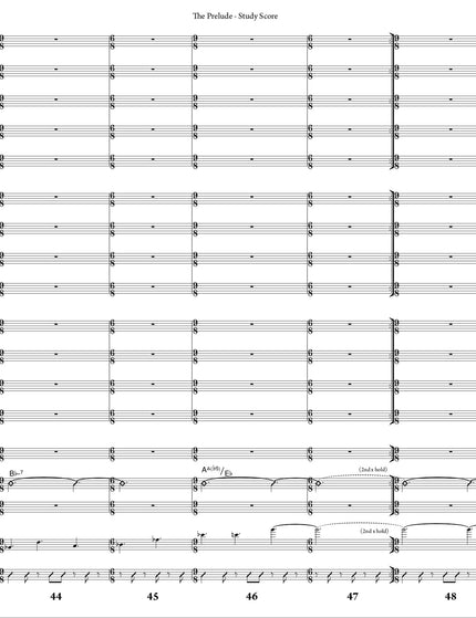 October Suite: 1. The Prelude - Joe Sullivan (Partition d'étude)