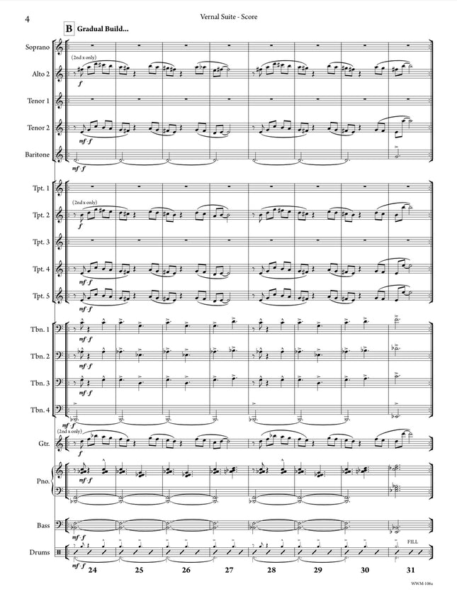 Vernal Suite - Christine Jensen (Study Score)