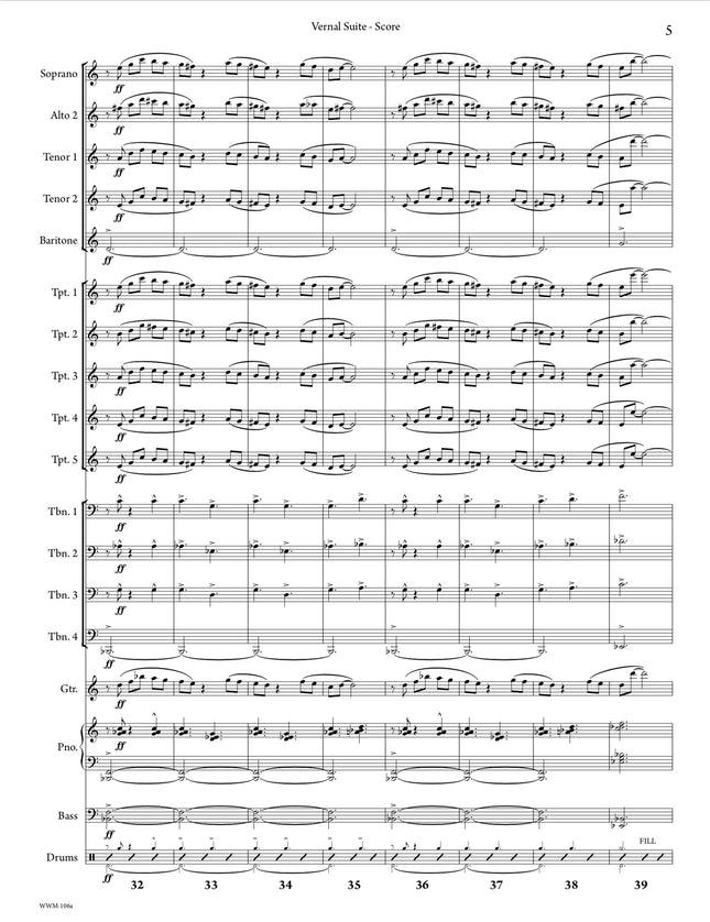Vernal Suite - Christine Jensen (Study Score)