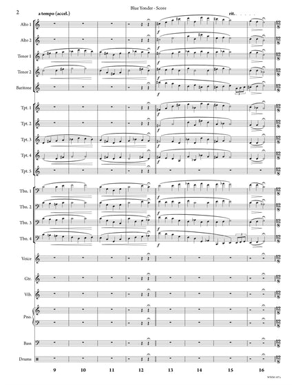 Blue Yonder - Christine Jensen (Partition d'étude)