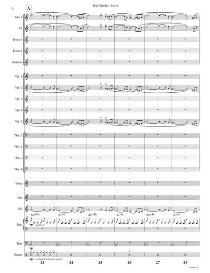 Blue Yonder - Christine Jensen (Partition d'étude)