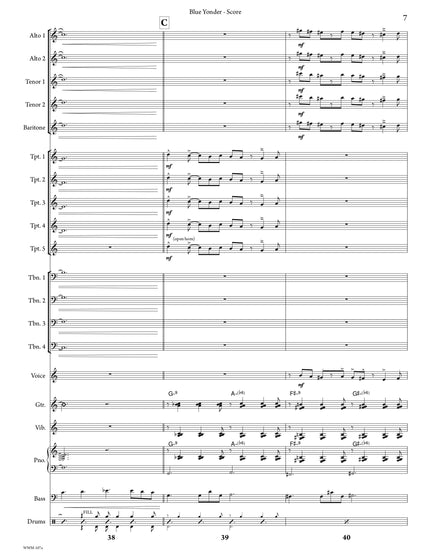 Blue Yonder - Christine Jensen (Partition d'étude)