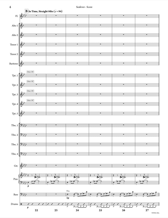 Seafever - Christine Jensen (Study Score)