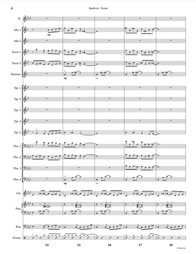 Seafever - Christine Jensen (Study Score)