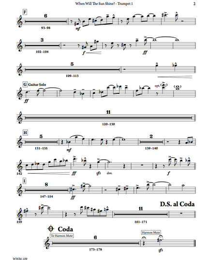 When Will The Sun Shine? - Greg Runions