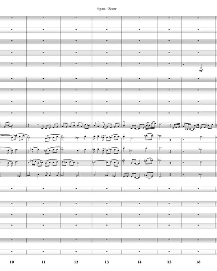 4 p.m. - Greg Runions (Study Score)
