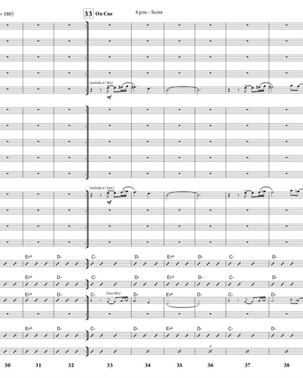 4 p.m. - Greg Runions (Study Score)