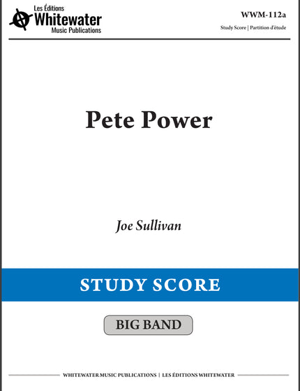 Pete Power - Joe Sullivan (Partition d'étude)