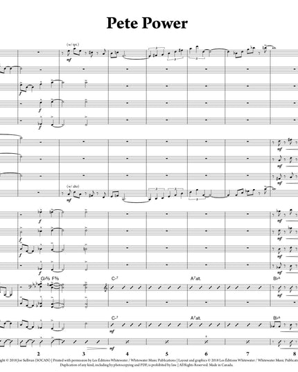 Pete Power - Joe Sullivan (Study Score)