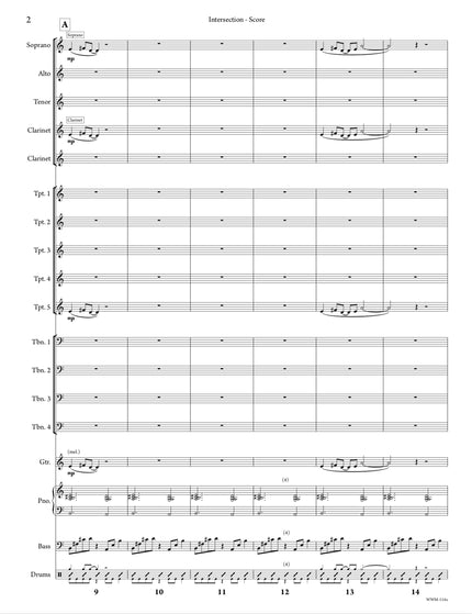 Intersection - Christine Jensen (Partition d'étude)