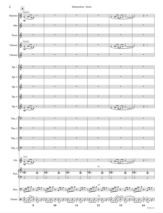 Intersection - Christine Jensen (Study Score)