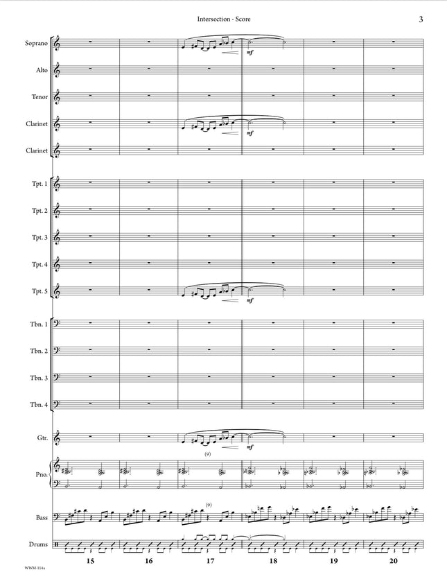 Intersection - Christine Jensen (Study Score)