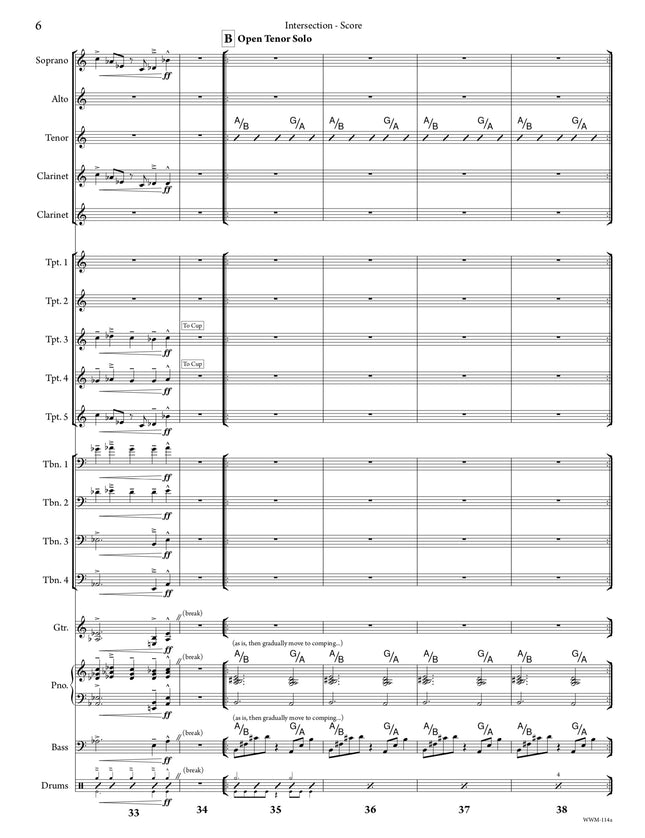 Intersection - Christine Jensen (Study Score)