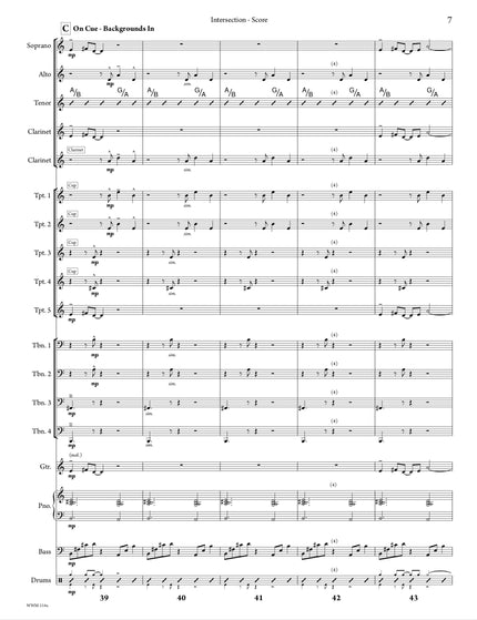 Intersection - Christine Jensen (Partition d'étude)